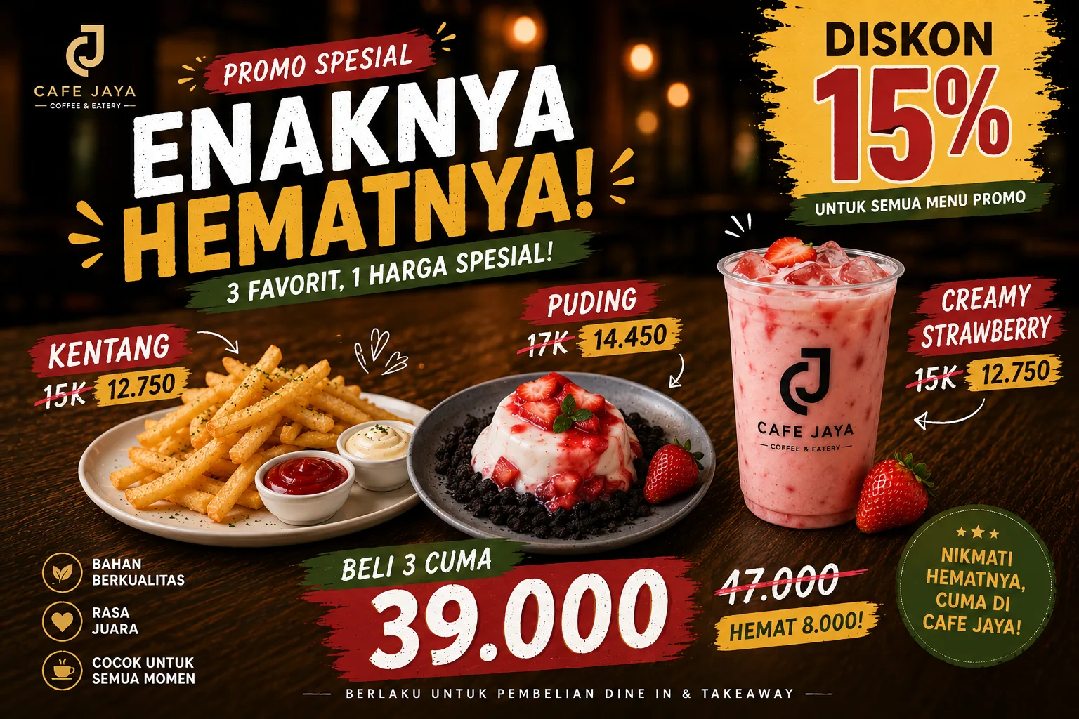 Promo Cafe Jaya